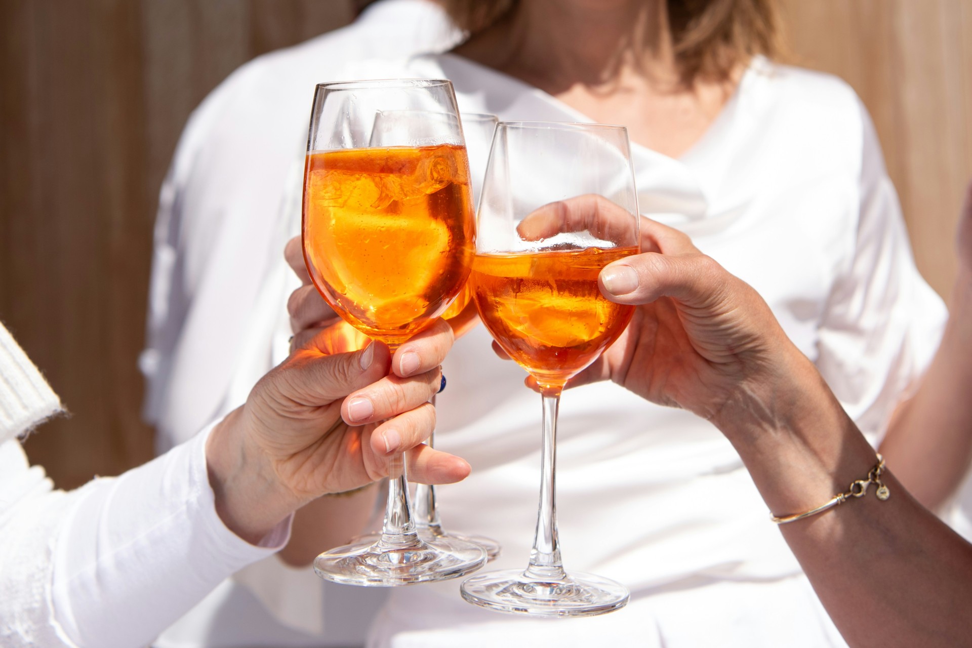Nieuwjaarsborrel aan het water